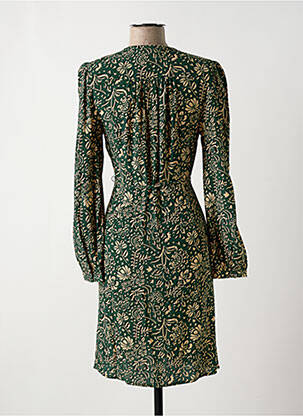 Rochie scurtă mâneci lungi mâneci lungi verde HARTFORD femeie