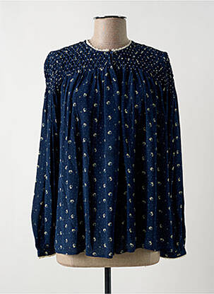 Bluză albastru SWILDENS femeie