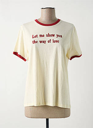 Tricou bej SWILDENS femeie