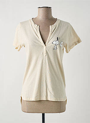 Tricou bej SWILDENS femeie