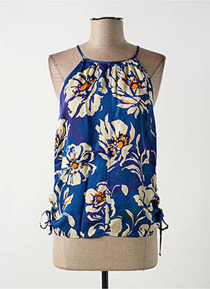 Top albastru BELLEROSE femeie