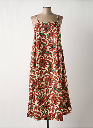 Rochie midi maro SOEUR femeie