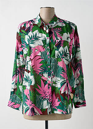 Cămașă verde DES PETITS HAUTS femeie