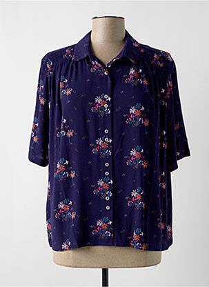 Cămașă albastru DES PETITS HAUTS femeie