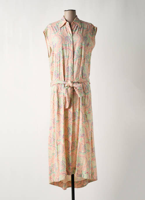 Rochie lungă bej SWILDENS femeie