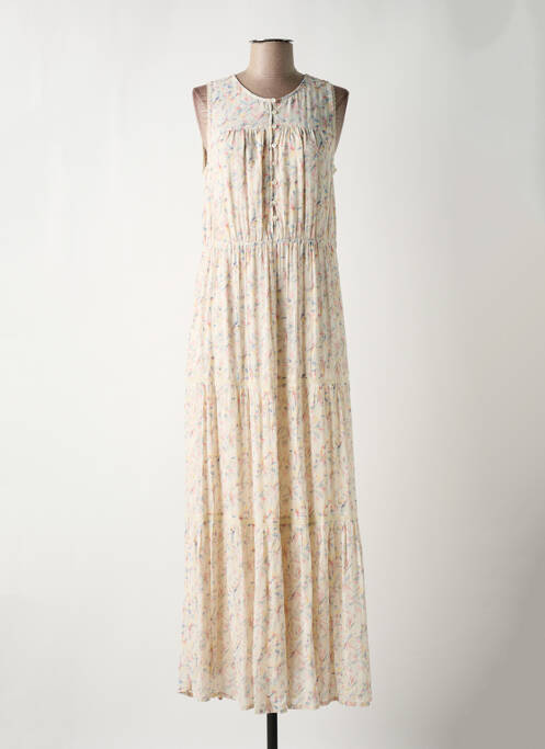 Rochie lungă bej INDI & COLD femeie