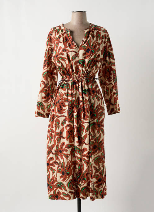 Rochie midi maro SOEUR femeie