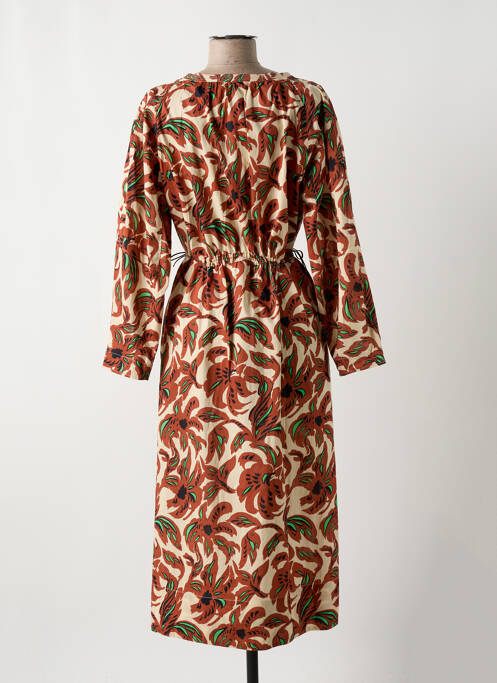 Rochie midi maro SOEUR femeie