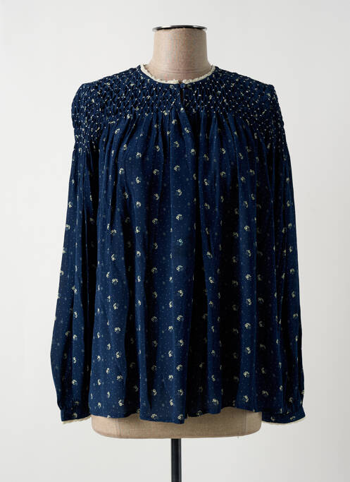 Bluză albastru SWILDENS femeie