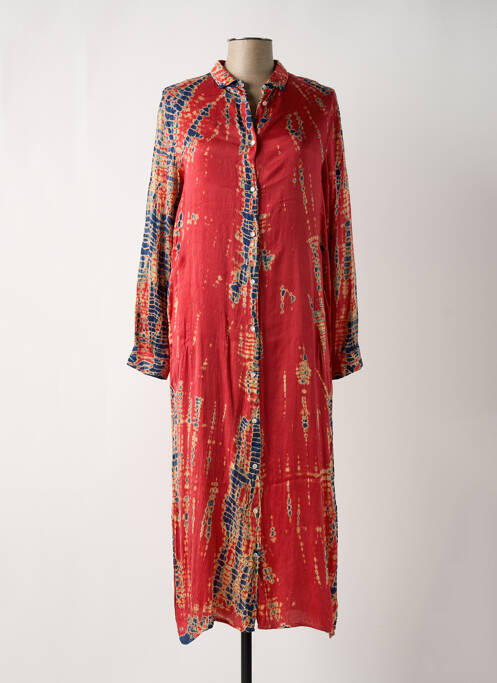 Rochie lungă roșu BELLA JONES femeie