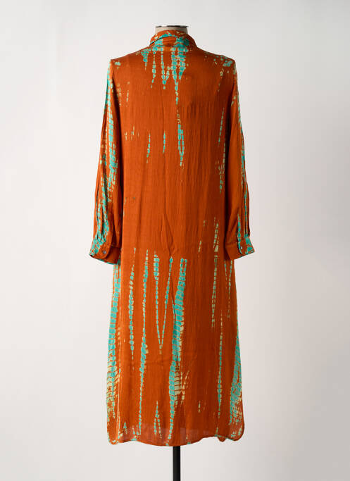 Rochie lungă portocaliu BELLA JONES femeie