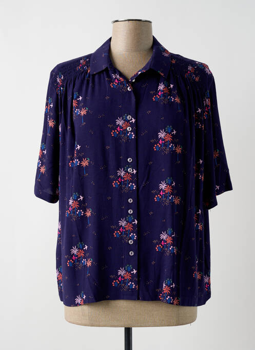 Cămașă albastru DES PETITS HAUTS femeie