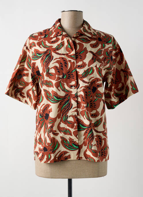 Cămașă maro SOEUR femeie