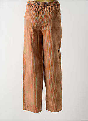Pantalon drept talie elastică maro HARRIS WILSON femeie