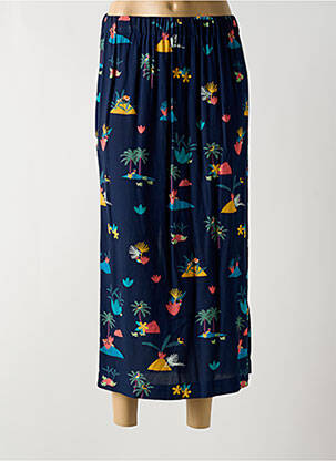 Fustă lungă albastru DES PETITS HAUTS femeie