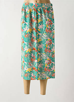 Fustă lungă verde DES PETITS HAUTS femeie