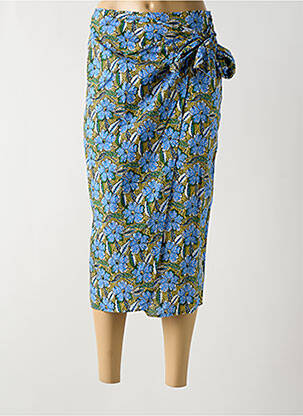 Fustă midi albastru BELLEROSE femeie