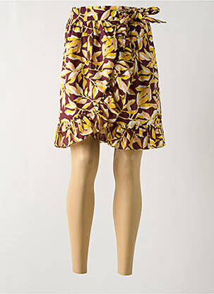 Fustă scurtă maro SOEUR femeie