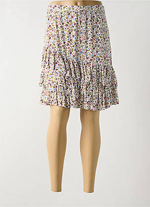 Fustă scurtă alb INDI & COLD femeie