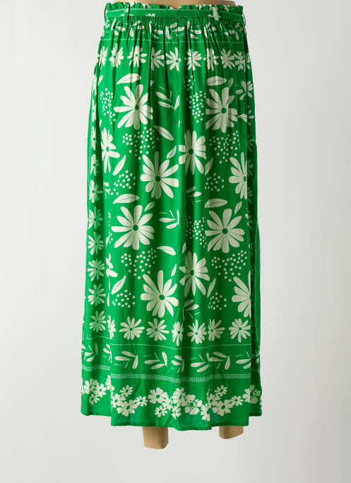 Fustă lungă verde SWILDENS femeie