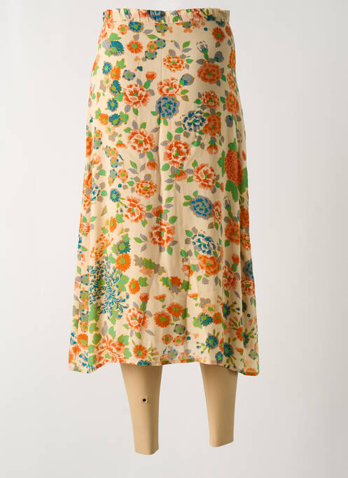 Fustă lungă bej SWILDENS femeie