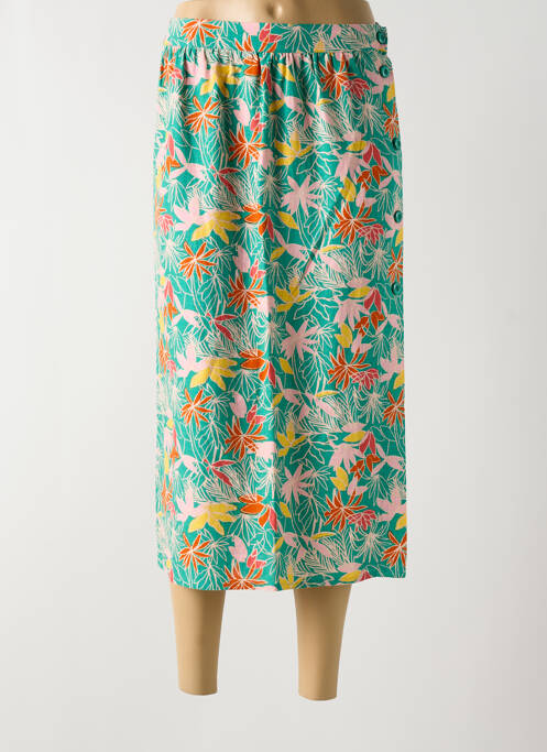 Fustă lungă verde DES PETITS HAUTS femeie