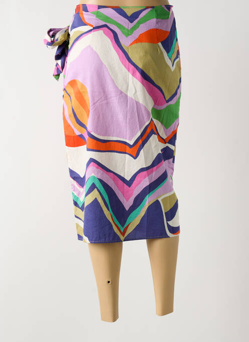 Fustă midi violet BELLEROSE femeie