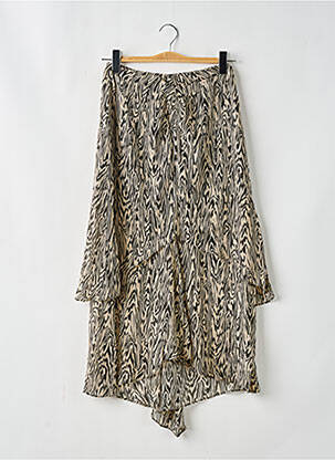 Fustă lungă bej BERENICE femeie