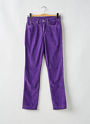 Pantalon slim violet DENIM STUDIO femeie