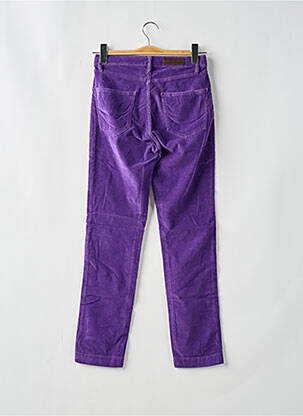 Pantalon slim violet DENIM STUDIO femeie