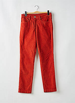 Pantalon slim portocalie DENIM STUDIO femeie