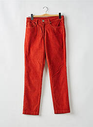 Pantalon slim portocaliu DENIM STUDIO femeie