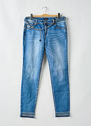 Blugi skinny albastru GAUDI femeie