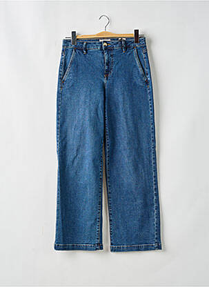 Blugi cu croială largă albastru HAPPY femeie