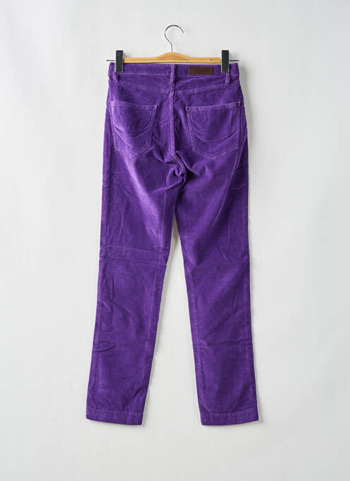 Pantalon slim violet DENIM STUDIO femeie