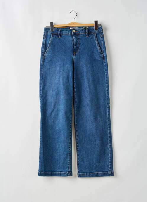 Blugi cu croială largă albastru HAPPY femeie