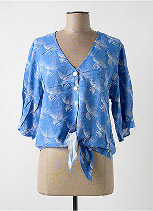 Cămașă albastru DES PETITS HAUTS femeie