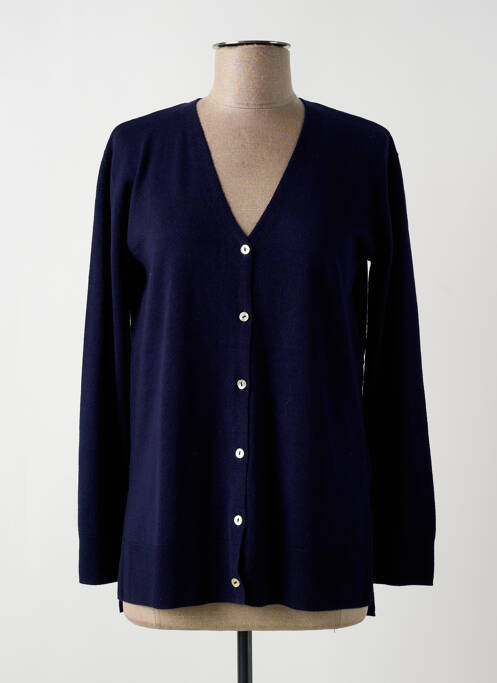 Vestă cu mâneci lungi albastru NICE THINGS femeie