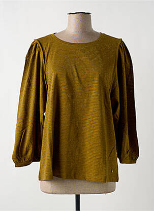 Top verde DES PETITS HAUTS femeie