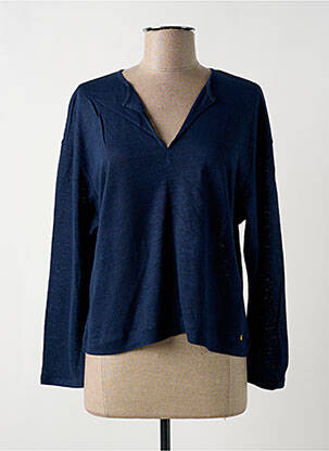 Top albastru DES PETITS HAUTS femeie