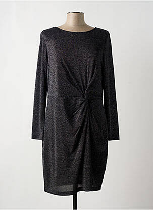 Rochie midi mâneci lungi mâneci lungi negru OUI femeie
