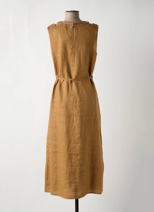 Rochie lungă maro DIANE LAURY femeie