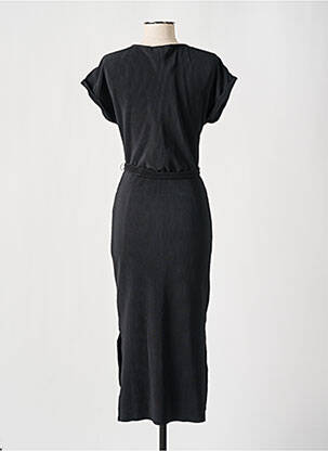 Rochie midi mâneci scurte mâneci scurte negru GARCIA femeie