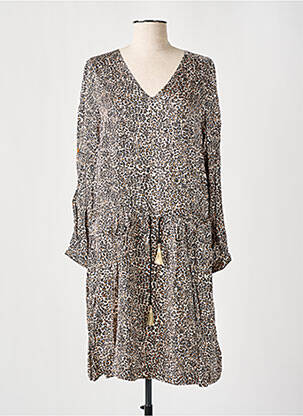 Rochie midi maro LE PETIT BAIGNEUR femeie