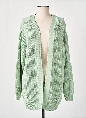 Vestă cu mâneci lungi verde GARCIA femeie