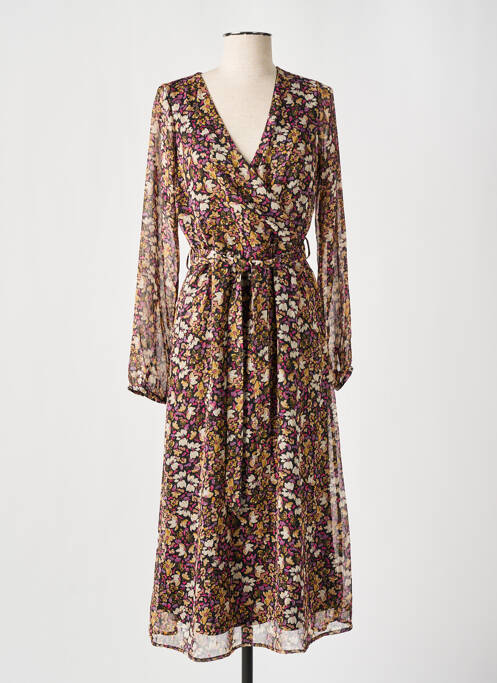 Rochie lungă negru GARCIA femeie