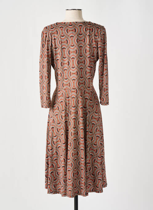 Rochie midi portocaliu JULIE GUERLANDE femeie