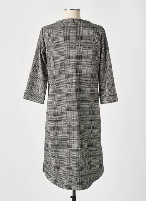 Rochie midi gri C'EST BEAU LA VIE femeie