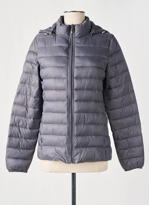 Geacă matlasată gri JULIE GUERLANDE femeie