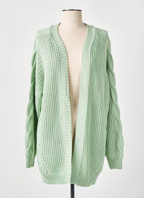 Vestă cu mâneci lungi verde GARCIA femeie